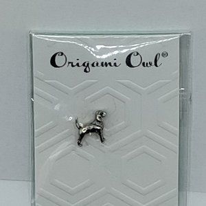 Origami Owl Sterling Silver Beagle Charm